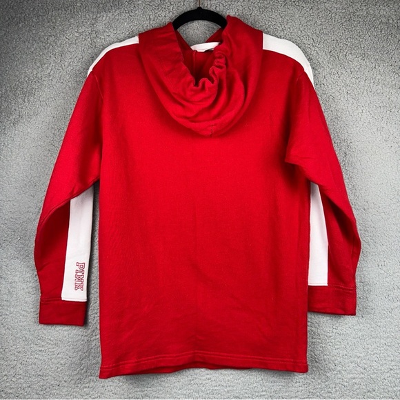 Pink Victoria Secret  x The Ohio State University Top Womens Red XS Studded Hood - Picture 4 of 7